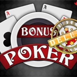Try Bonus Poker Deluxe - 3 Hands slot by RTG (Reel Time Gaming) on naobetcasinos.com – logo image