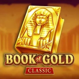 Book of Gold Classic slot visual from Playson available on naobetcasinos.com