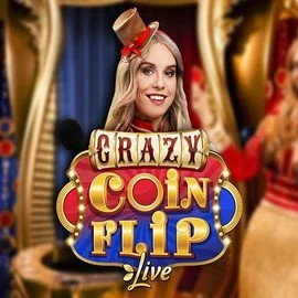 Crazy Coin Flip casino game by Evolution – featured logo at Naobet Casino