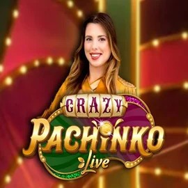 Crazy Pachinko by Evolution, showcased at naobetcasinos.com – game logo