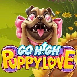 Go High Puppy Love slot logo by RubyPlay at Naobet Casino