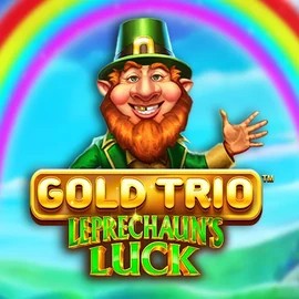 Gold Trio Leprechaun's Luck logo by Playtech at Naobet Casino