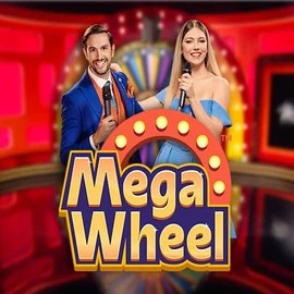 Mega Wheel slot visual from Pragmatic Play available on naobetcasinos.com