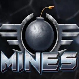 Mines online game logo by Turbo Games on naobetcasinos.com