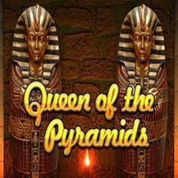 Queen of the Pyramids slot visual from Playtech available on naobetcasinos.com