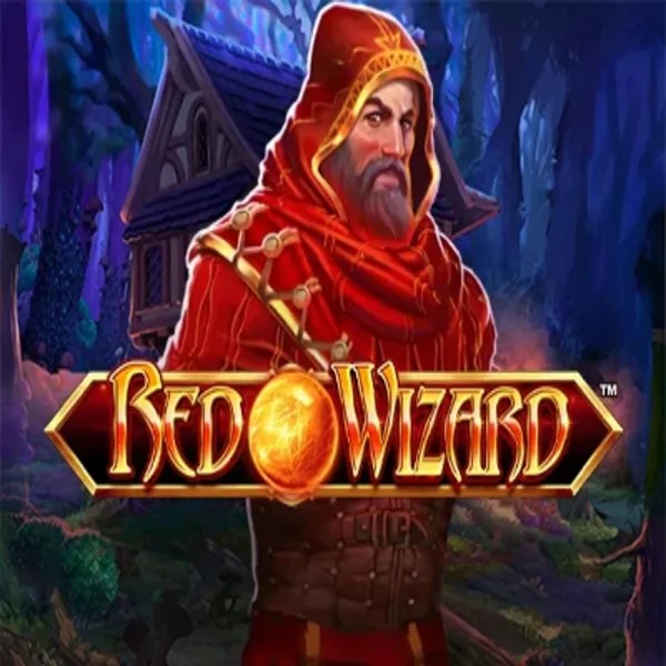 Red Wizard slot logo by Rarestone Gaming at Naobet Casino
