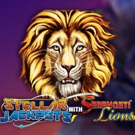 Stellar Jackpots with Serengeti Lions slot icon by Lightning Box Game, available at Naobet Casino