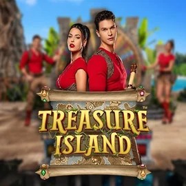Treasure Island by Pragmatic Play, showcased at naobetcasinos.com – game logo